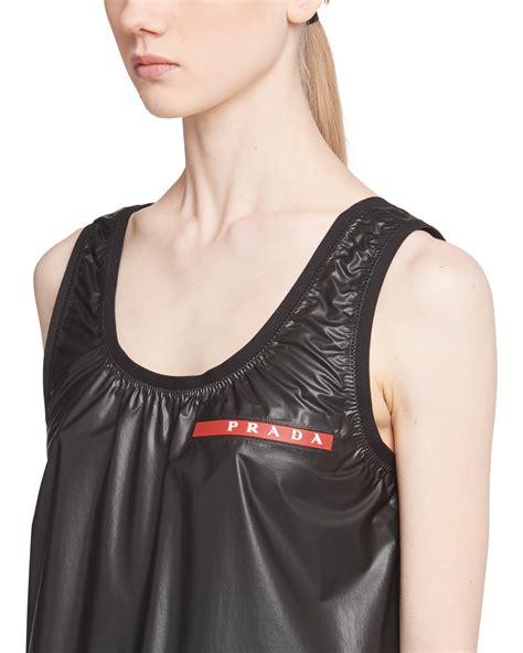 prada nylon tank top